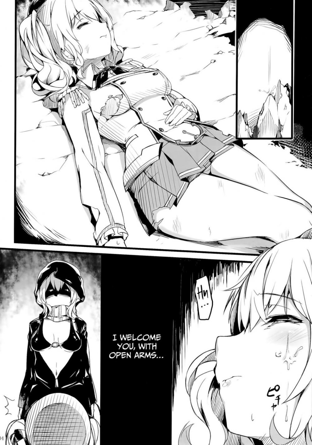 Hentai Manga Comic-Kashima Sinks To The Bottom Of The Sea-Read-3